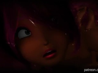 Used as her toy, masturbation & vore (giantess)