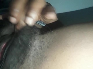 Ebony pussy contractions