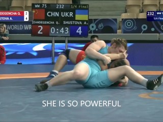 Ukraine Anastasiia Shustova’s Large Thick Cameltoe Pussy Lips!!! :o