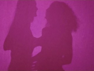 Two ASMR lesbians ladies within the shadow