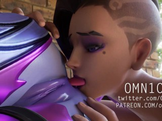 Sombra boops Widowmaker