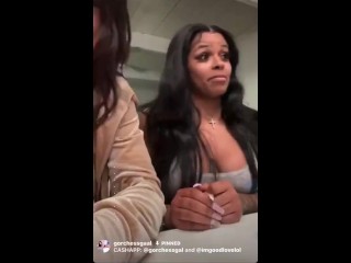 ig fashions play with titties on are living