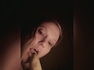 Banana Blowjob