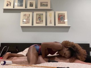 Beginner Anal, Strapon, & Interracial Pegging with Ebony Tasha Black