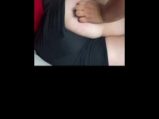 Spanking my Fiancé to WAP (Pussy view)