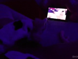 Novice kawaii Eastern woman masturb with pocket pussy staring at lesbian Hentai teenager orgasm uncensore
