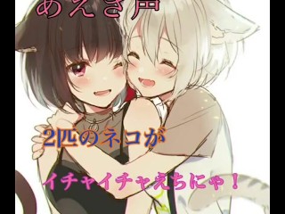 Eastern Asmr 2匹のネコがイチャイチャえちにゃ！