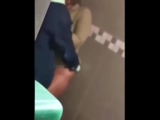 Name Middle Women Stuck on digicam doing it in rest room