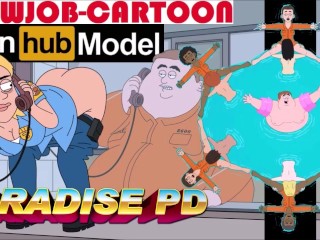 Paradise PD s2e1 COP FEMALE PRISON lesbian pussy licking, presentations ASS, fingering masturbating orgasm