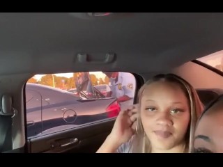 Lesbian teenagers nearly stuck