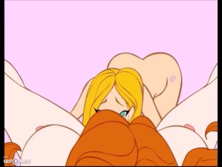 CARTOON LESBIAN COMPILATION dildo masturbate pussy licking lesbian toons FINGERING ebony pussy devour