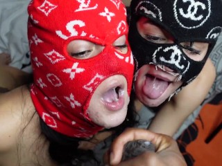 2 LATINA BITCHES WANT TO TASTE THAT WARM LOAD