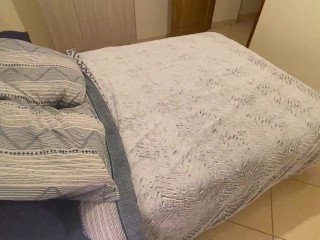 TWO HOT INVISIBLE AND MUTE LESBIANS HAVING SEX ON MY BED