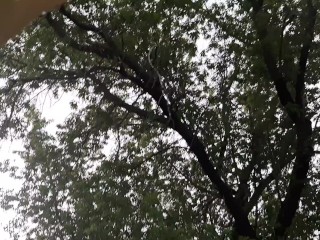 I cum in her mouth to the sound of rain in a public position – lesbian_illusion