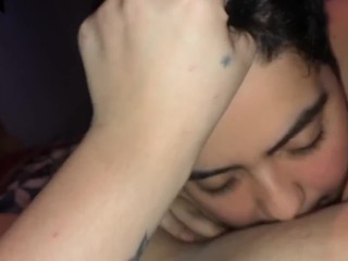 daddy loves consuming my purple pussy
