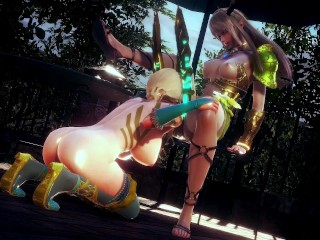 ELVEN SEX IN THE FOREST THICKET | 3-d Hentai