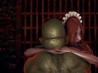 feminine knight lose to monster ork – episode.9