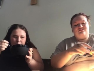 BBW FEEDEES GET STUFFED! CHINESE FOOD MUKBANG! (TEASER)