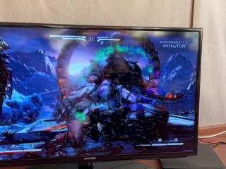 Кончаю во время игры в Injustice – Lesbian_illusion