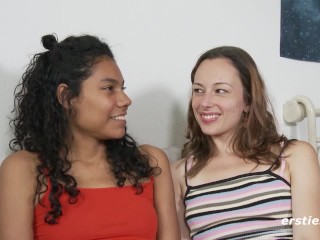 Horny Dance Babes Have Taboo A laugh Outside