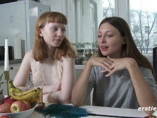 Ersties: Bonnie & Talia Go back For a Kinky Lesbian Intercourse Video