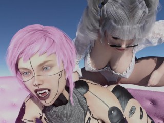 Crimson August Night Sky – Futa Animation