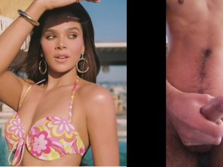 Hailee Steinfeld’s horny lesbian scene – Cum Tribute