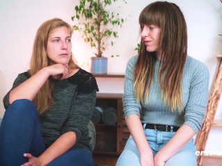 Ersties: Süße Saarländerinnen machen miteinander rum
