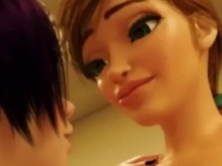 Large Knockers Lesbian Futanari Anal 3-D Hentai