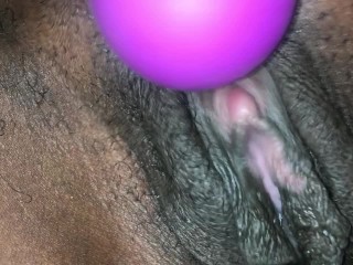 Pussy play within the morning