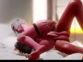 Yuri x 2b Anal Lesbian 3-d Hentai
