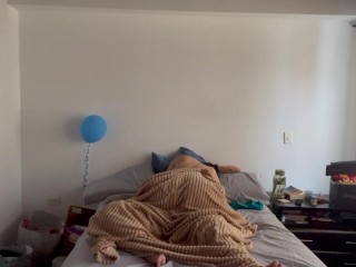 Scorching lesbians fuck with hangover after birthday celebration