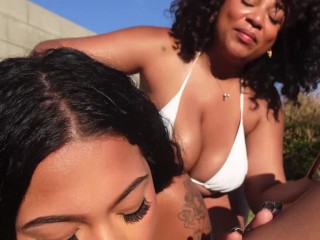 Sexy Buddies Sneak Away From Celebration To Fuck