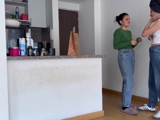 I like my cuckold husband’s lesbian stepsister (COMPILATION)