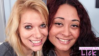 LICENSED TO LICK – Black Dyke Lady Devours White Lady