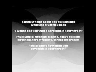 F4BiM: GF talks about you sucking dick whilst she provides you with head