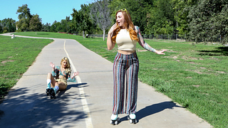 She Has Extra Revel in at Skating, However She Additionally Is aware of Extra About Licking Pussy