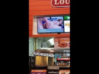 the menu at popeyes performs porn