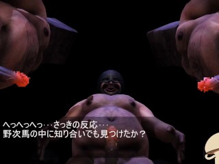 Mmd fucked through cosplay giant guy and Pig guy