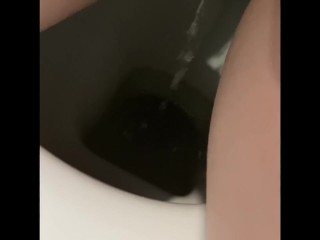 Feminine determined piss wetting and squirting