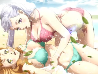 Black Clover Noelle and Mimosa with sound
